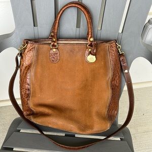 Vintage Brahmin leather bag